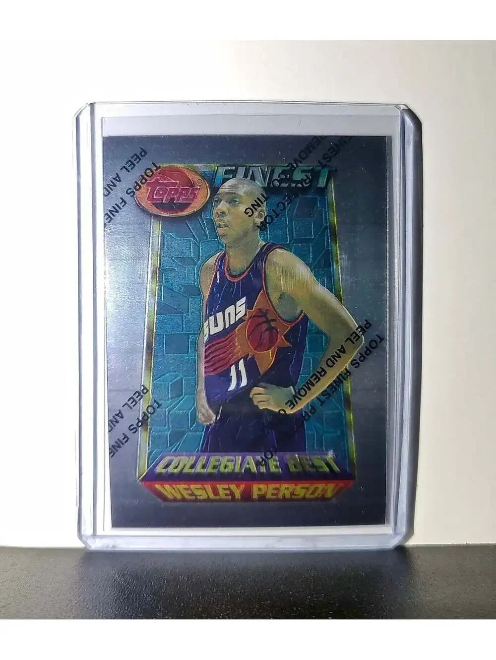 Wesley Person 1994-95 Topps Finest #281 Collegiate Best